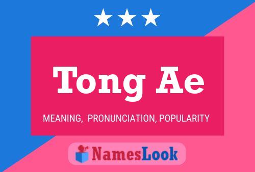 Tong Ae Name Poster