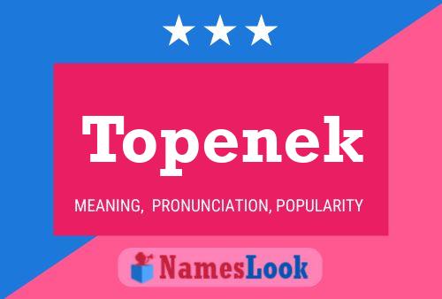 Topenek Name Poster