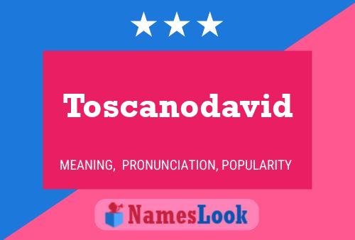 Toscanodavid Name Poster