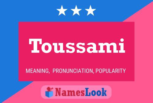 Toussami Name Poster