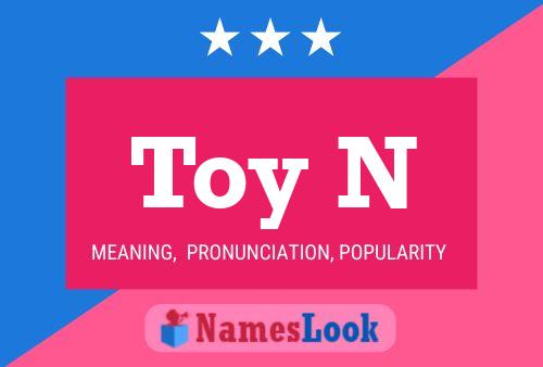 Toy N Name Poster