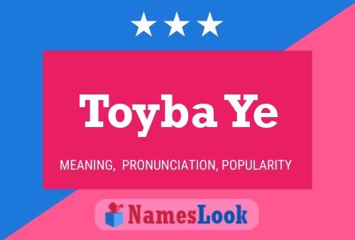 Toyba Ye Name Poster