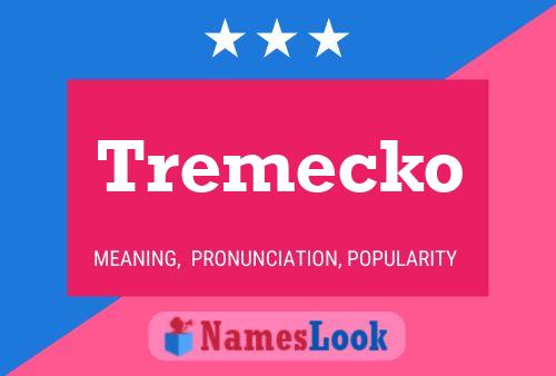 Tremecko Name Poster