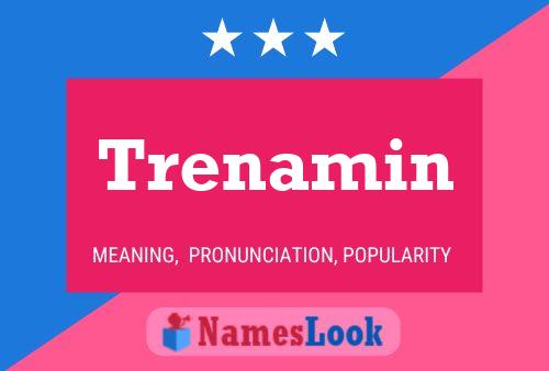 Trenamin Name Poster