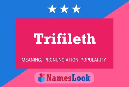 Trifileth Name Poster