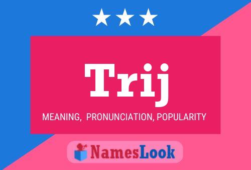 Trij Name Poster