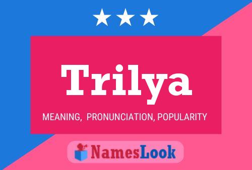 Trilya Name Poster