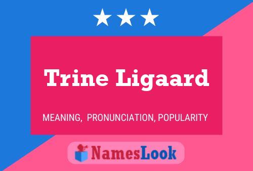 Trine Ligaard Name Poster