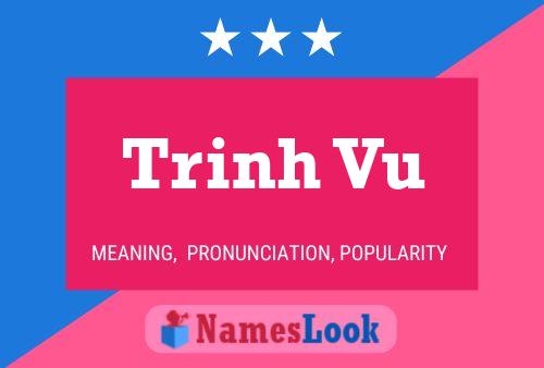 Trinh Vu Name Poster