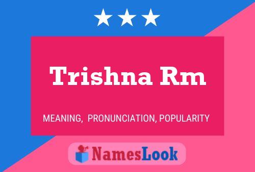 Trishna Rm Name Poster