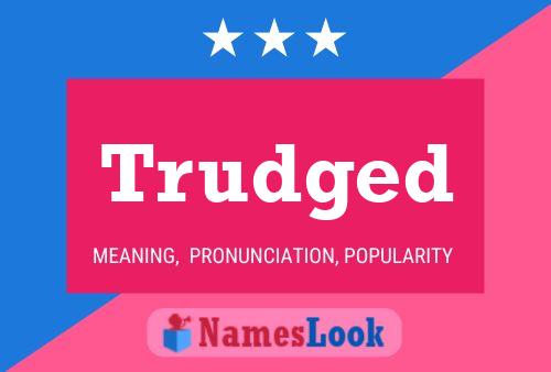 Trudged Name Poster