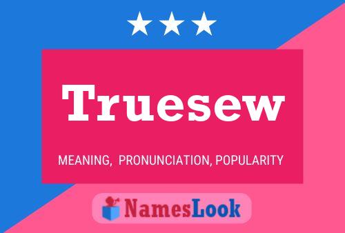 Truesew Name Poster