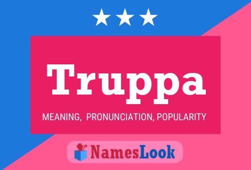 Truppa Name Poster