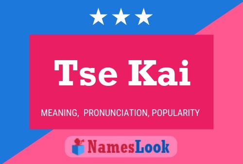 Tse Kai Name Poster