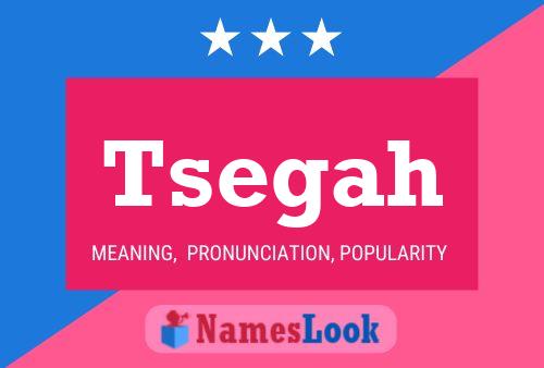 Tsegah Name Poster