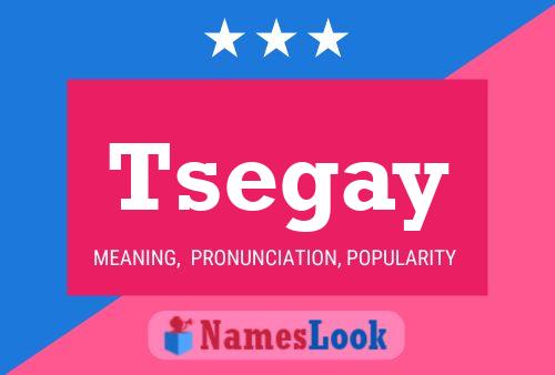 Tsegay Name Poster