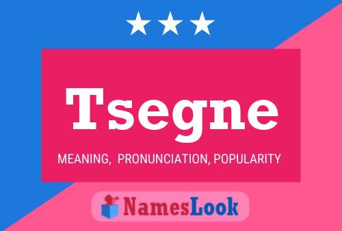 Tsegne Name Poster