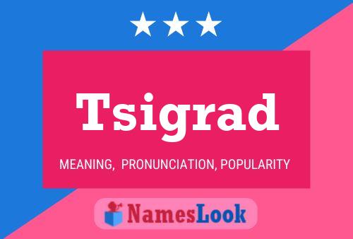 Tsigrad Name Poster