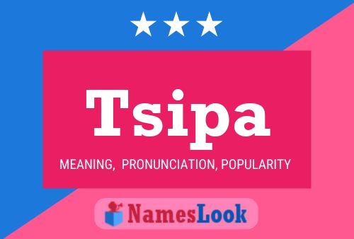 Tsipa Name Poster