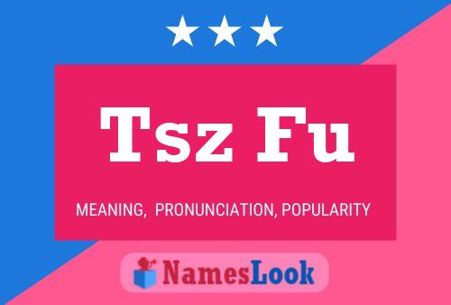 Tsz Fu Name Poster