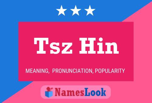 Tsz Hin Name Poster