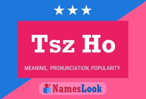 Tsz Ho Name Poster