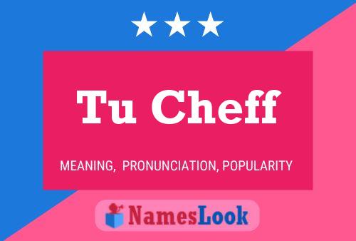 Tu Cheff Name Poster