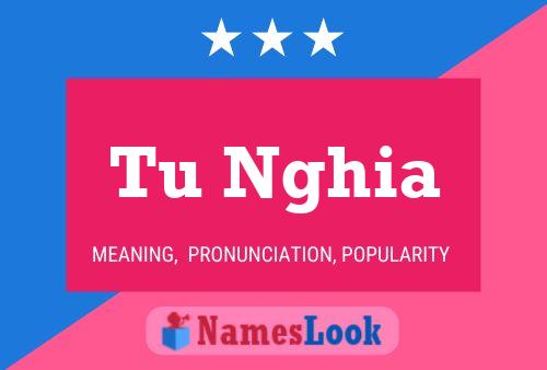 Tu Nghia Name Poster