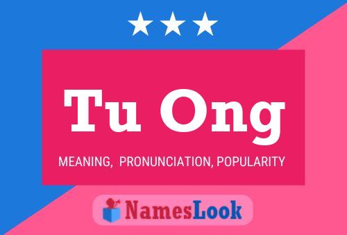 Tu Ong Name Poster