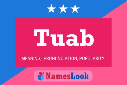 Tuab Name Poster