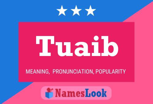 Tuaib Name Poster