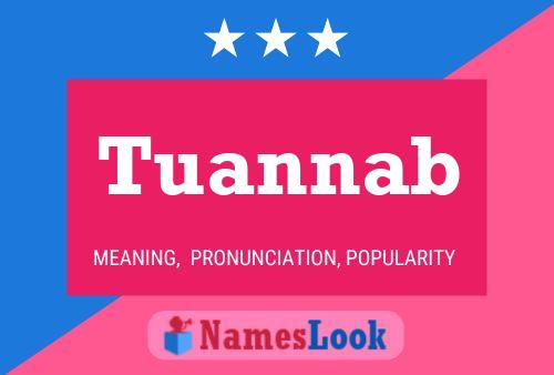 Tuannab Name Poster