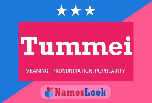 Tummei Name Poster