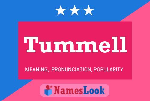 Tummell Name Poster