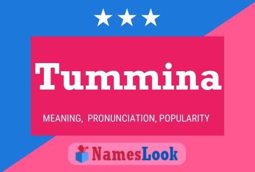 Tummina Name Poster