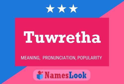 Tuwretha Name Poster