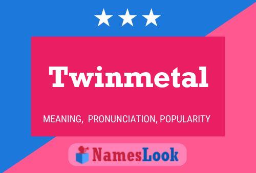 Twinmetal Name Poster