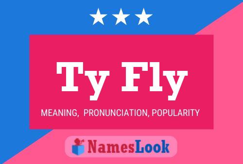 Ty Fly Name Poster