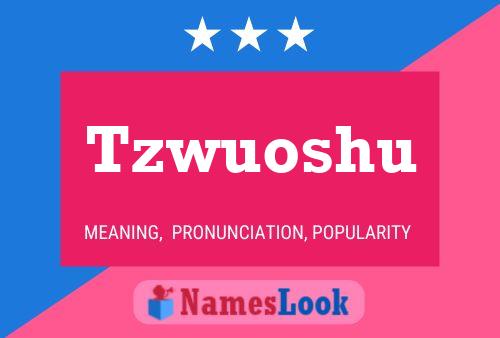 Tzwuoshu Name Poster