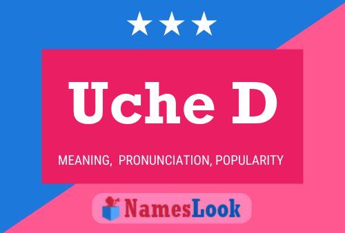 Uche D Name Poster