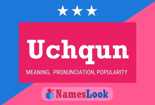 Uchqun Name Poster