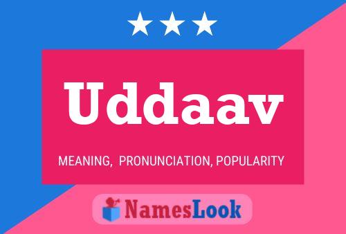 Uddaav Name Poster