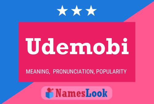 Udemobi Name Poster