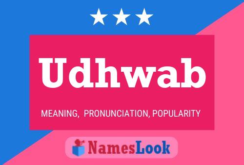 Udhwab Name Poster