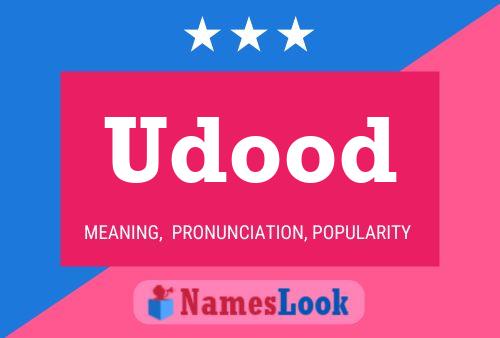 Udood Name Poster