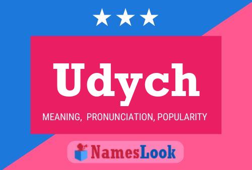 Udych Name Poster