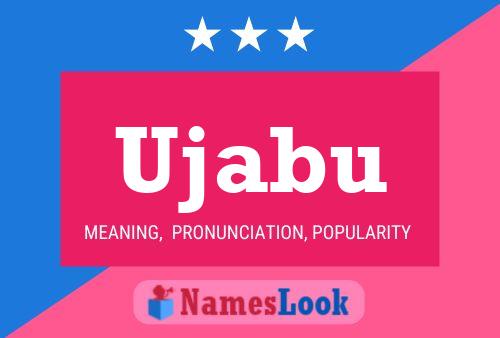 Ujabu Name Poster