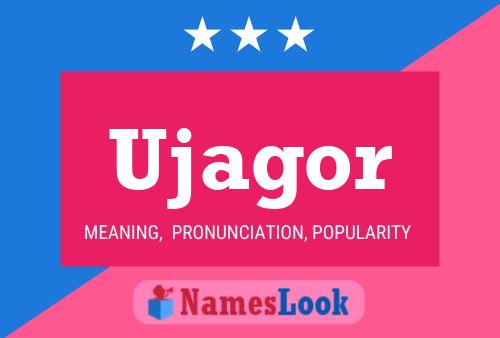 Ujagor Name Poster