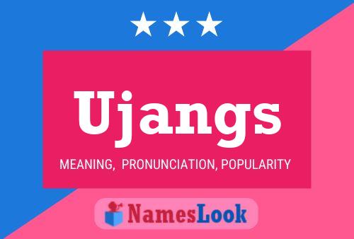 Ujangs Name Poster