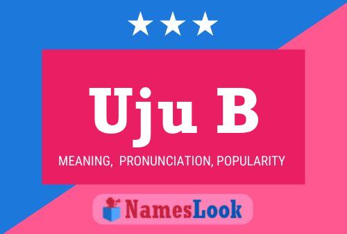 Uju B Name Poster